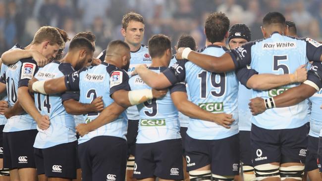 The Waratahs will remember Dan Vickerman in their own way. (Photo by Mark Kolbe/Getty Images)