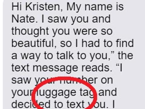 Text message reveals problem. Picture: