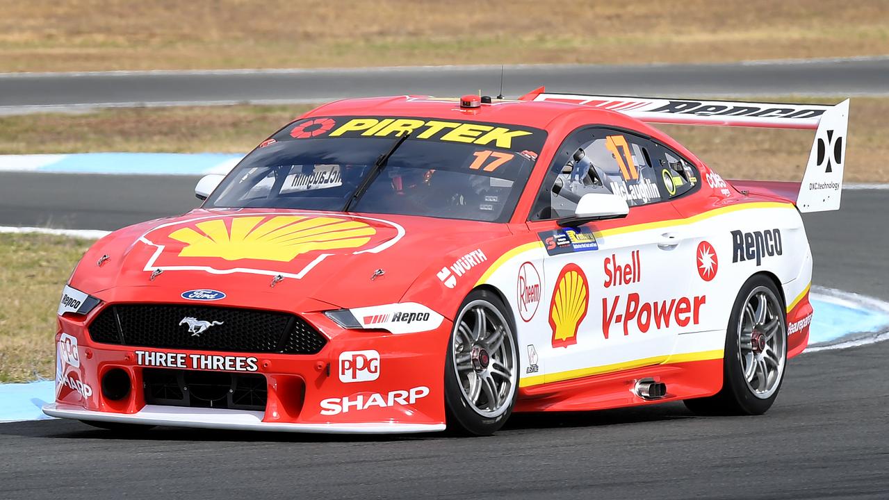 Scott McLaughlin was on the money during practice at the Ipswich SuperSprint on Friday.