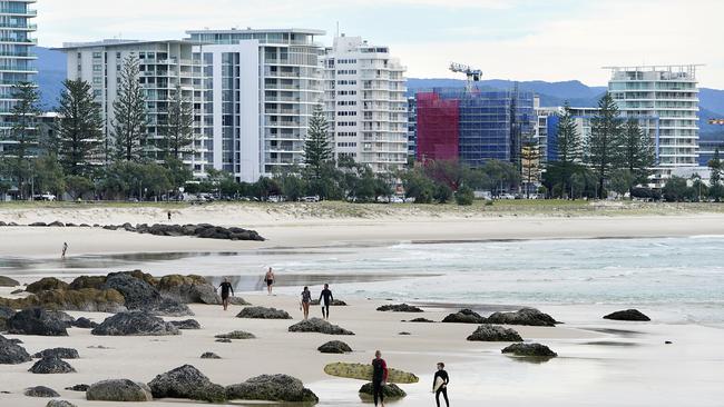 Holiday apartments on the southern Coast - being targeted by developers. AAP Image/Dave Hunt).