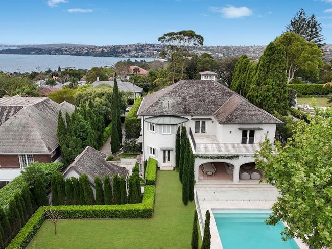 REAL ESTATE: This six-bedroom house with northerly harbour views at 96 Victoria Rd, Bellevue Hill, fetched a whopping $42m.