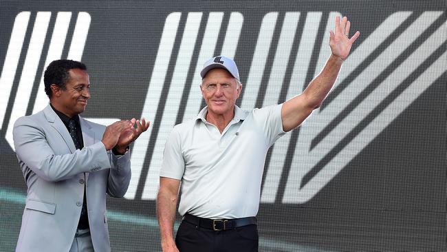 Greg Norman is in talks to bring the LIV Tour down under.