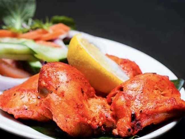 ZinGer Taj Indian Restaurant’s Tandoor Chicken dish. Picture: Supplied