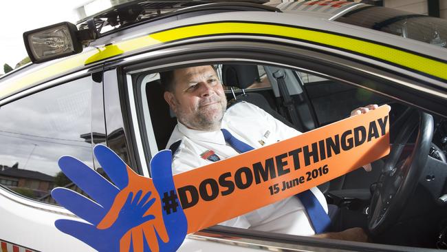 NSW Ambulance Inspector John Brotherhood is getting behind DoSomething Day.