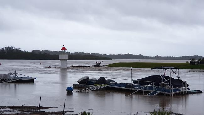 Mid-North Coast flooding. Picture: Facebook