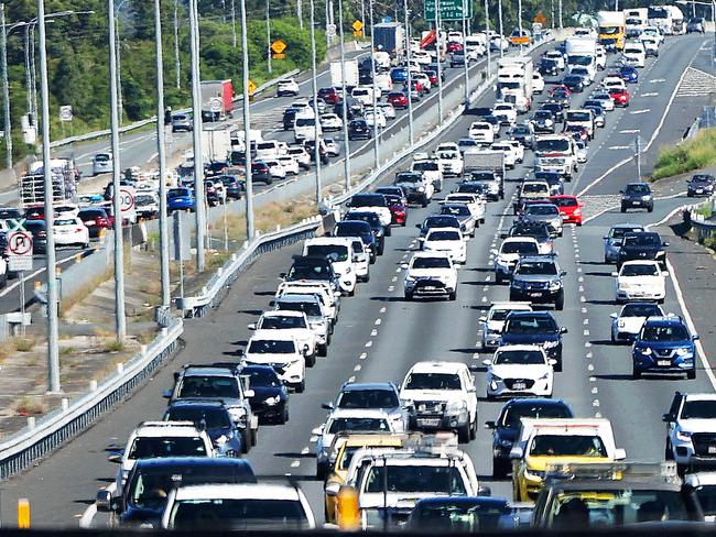 Melbourne motorists are paying way above the national average to get around. Picture: NIgel Hallett