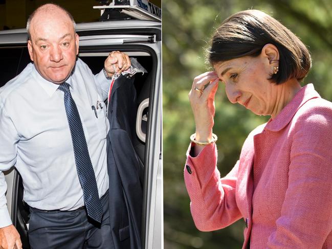 Composite image of Daryl Maguire and NSW Premier Gladys Berejiklian