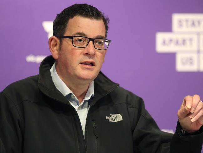 Dan Andrews became the most divisive figure in the country. Picture: David Crosling