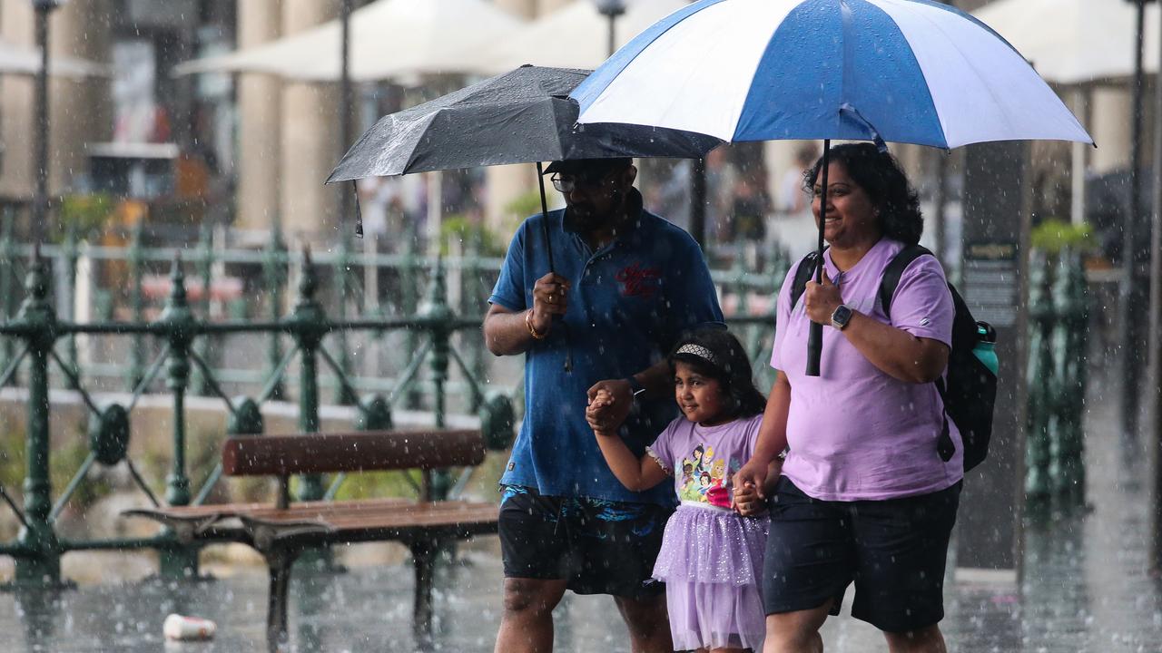 The weather forecast for the weekend suggests most of the country will be hit with rain. Picture: NCA NewsWire/ Gaye Gerard