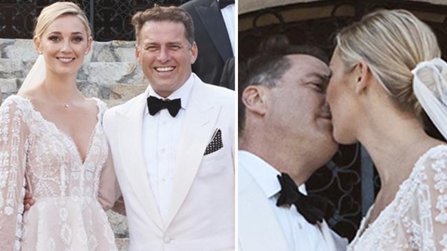 Karl Stefanovic and Jasmine Yarbrough’s official wedding photos. Picture: Supplied