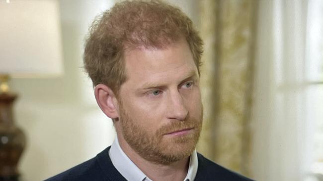 Prince Harry sits down for an hour-long interview. Picture: ITV