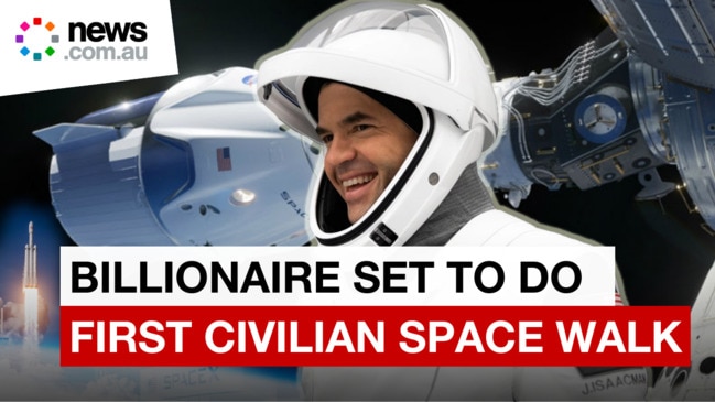 Billionaire set to do first civilian space walk