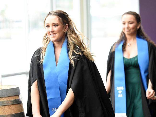 Lara Secondary College 2021 graduation dinner at The Pier. Picture: David Smith