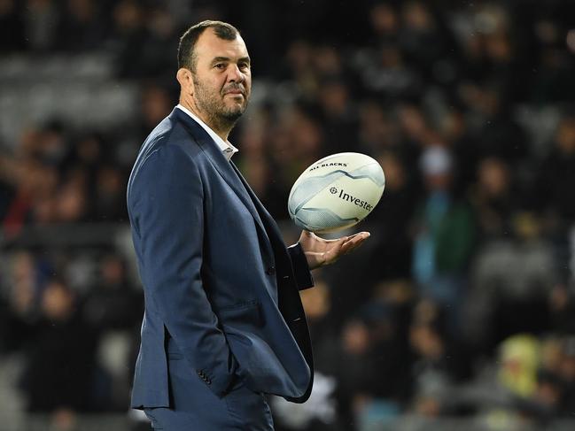 Wallabies coach Michael Cheika has picked a blend of youth and experience for the World Cup in Japan. Picture: AAP Image/Dave Hunt