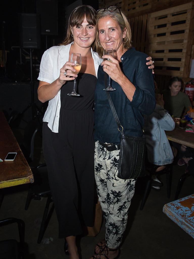 Katie Granger and Sue Granger at Drag Queen Bingo in Miami Marketta. Picture: Andrew Meadowcroft