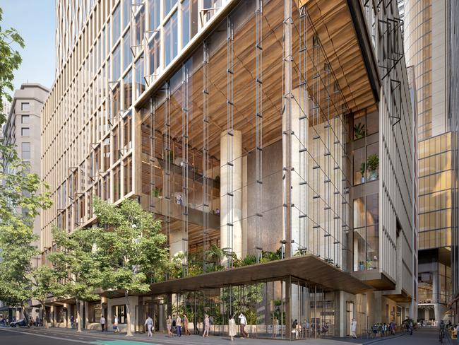 Mirvac is advancing plans for a premium tower at 55 Pitt St, Sydney