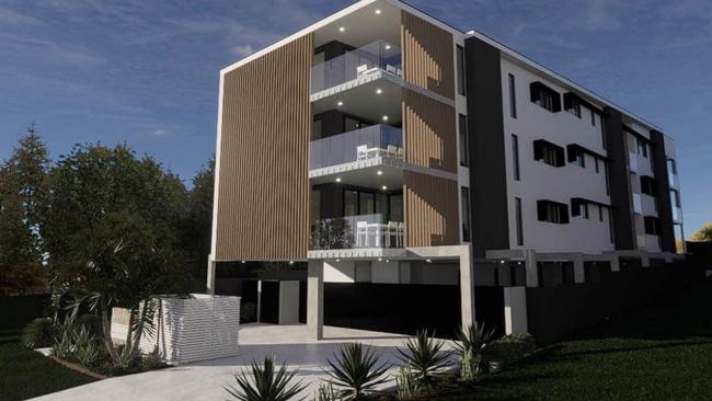 Artist impressions of the new development proposed for 38 Meta St in Mooloolaba.