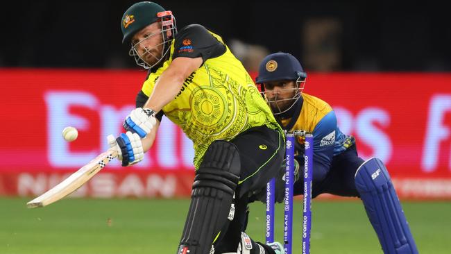 Aaron Finch must throw caution to the wind against England and go for it.