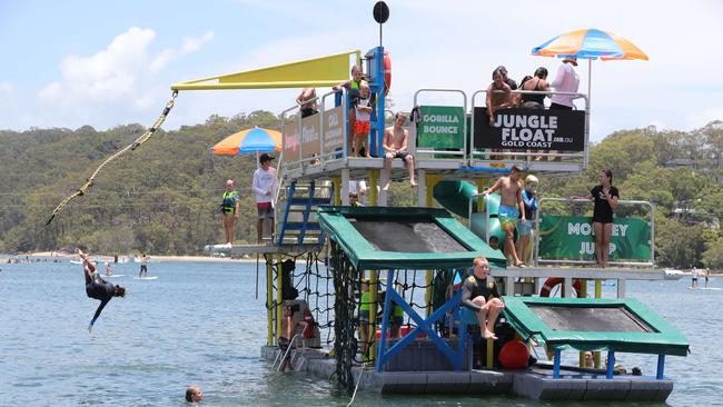 The attraction could even stop kids from jumping off the bridge close by, residents say. Picture Glenn Hampson.