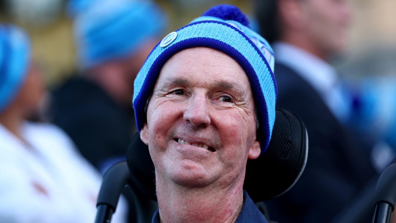 Neale Daniher during the Big Freeze 11 Launch at Flinders Street Station in Melbourne.