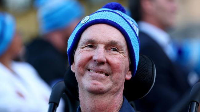 Neale Daniher during the Big Freeze 11 Launch at Flinders Street Station in Melbourne.