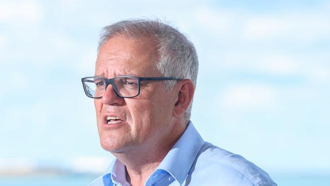 Polls show that more Australians think Prime Minister Scott Morrison is doing a poor job. Picture: Glenn Campbell