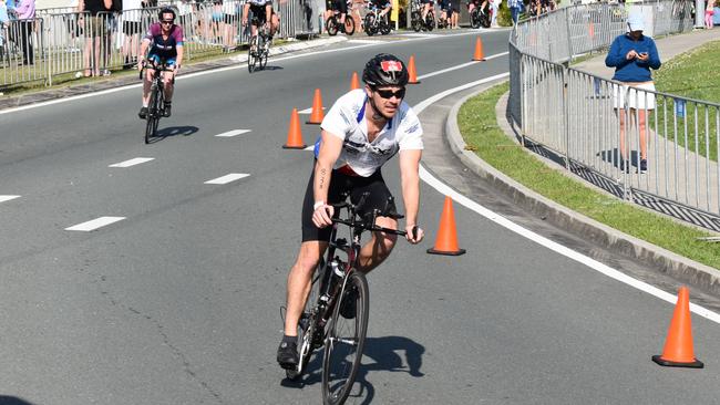 Athletes at the Sunshine Coast Ironman 70.3 2023