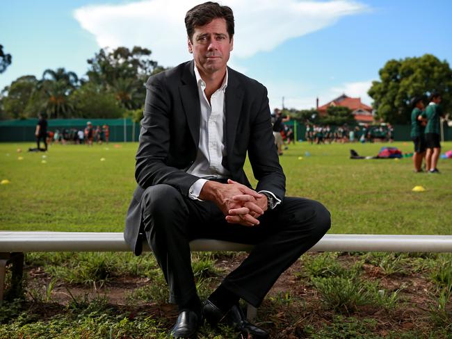 AFL CEO Gillon McLachlan. Picture: TOBY ZERNA