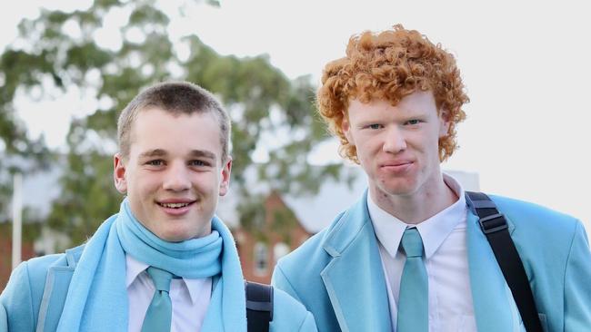 Sam Lalor and Flynn Penry. Picture: Geelong Grammar