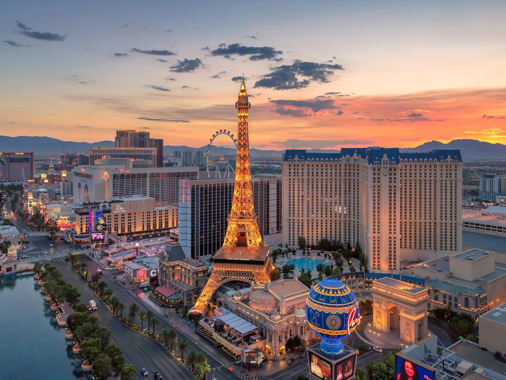 Flights to Las Vegas are dropping year on year. Picture: iStock