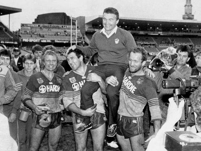 The Eels won their last grand final in 1986. Picture: Peter Kurnik.