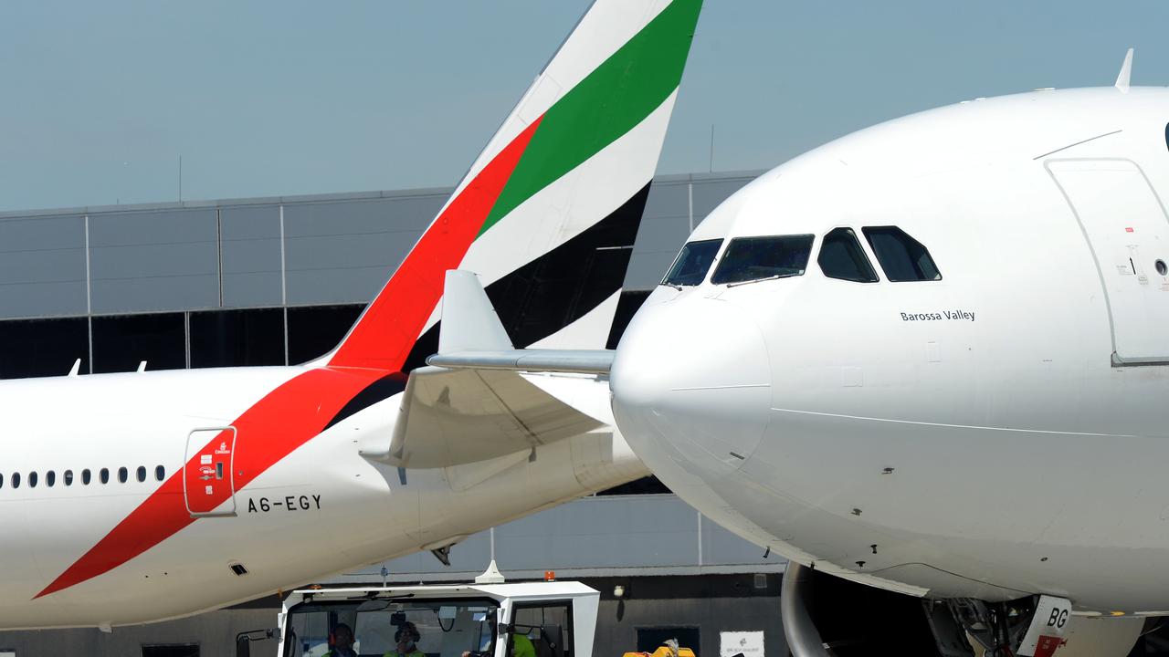 Two customers who flew first class with Emirates say they won’t fly with the airline again. Picture: NCA NewsWire / Andrew Henshaw