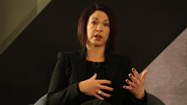 Report author and former Commonwealth Bank and Westpac executive Catherine Fitzpatrick said banks were well placed to protect customers against financial abuse. Picture: Britta Campion