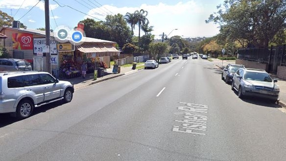 The boy was hit by the car on Fisher Rd, Dee Why, near the convenience store and Dee Why Public School (right). Google Maps