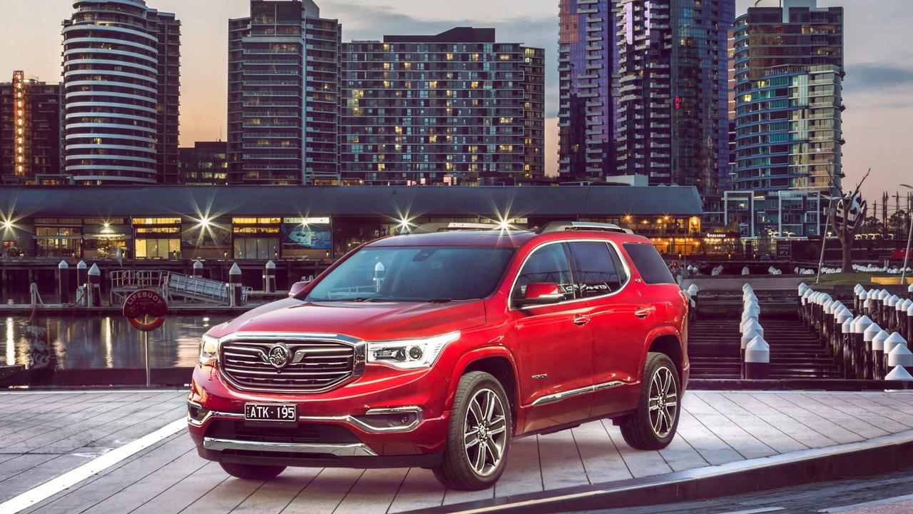 The Holden Acadia had a shot life as GM axed the brand. Picture: Thomas Wielecki.