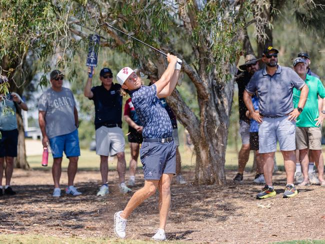 Cameron Smith has work to do - but a late birdie blitz on Saturday kept his hopes alive. Picture: Candice High/PGA of Australia