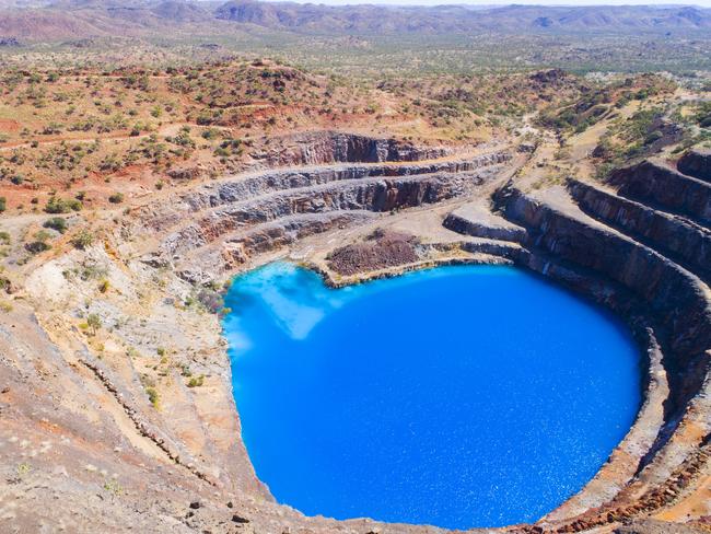 The abandoned Mary Kathleen Uranium mine west of Cloncurry. Photo Lachie Millard