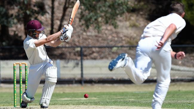 North Balwyn and Canterbury do battle in Saturday’s ECA Dunstan Shield semi-final. Picture: Steve Tanner