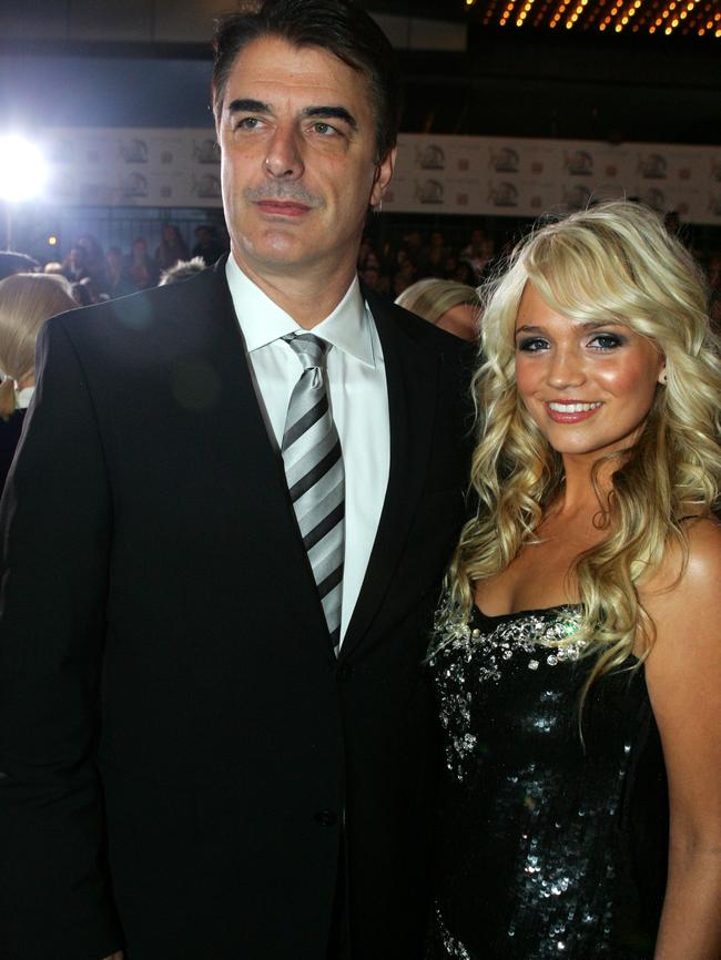 Chris Noth and Stephanie McIntosh in 2006.