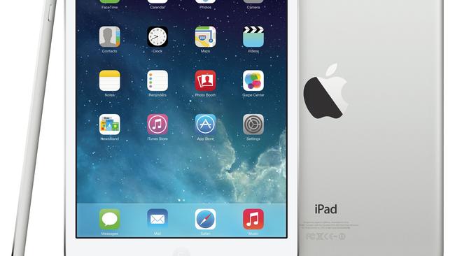 Screen rivals... Apple's iPad Mini with Retina display.