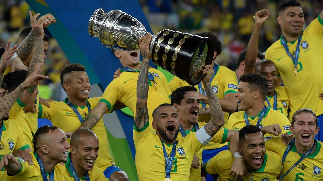 Copa America 2019 Dani Alves Trophies Accolades Brazil Barcelona Juventus Psg Pictures Video