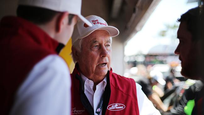 Roger Penske at the Newcastle 500. Pic: Tim Hunter.