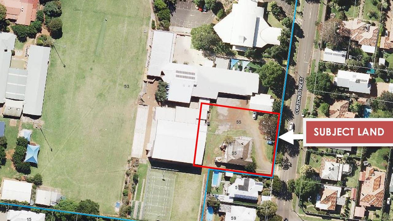 Toowoomba's Mater Dei Primary School has lodged plans to demolish a home covered by a character neighbourhood overlay, to make way for an expansion that will cater for an extra 100 students.