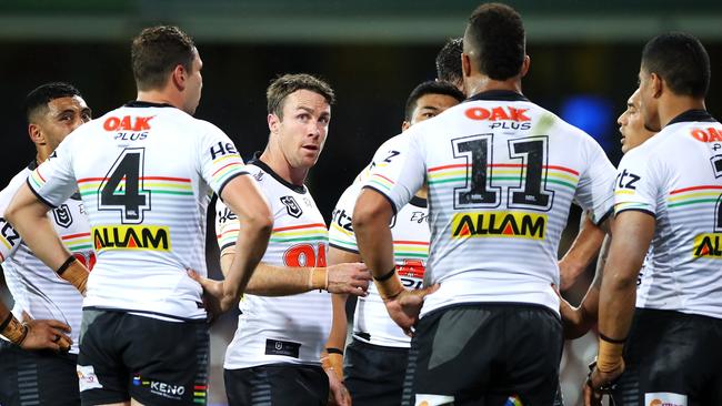 James Maloney will bring down the curtain on his NRL career on Sunday. Picture: Getty