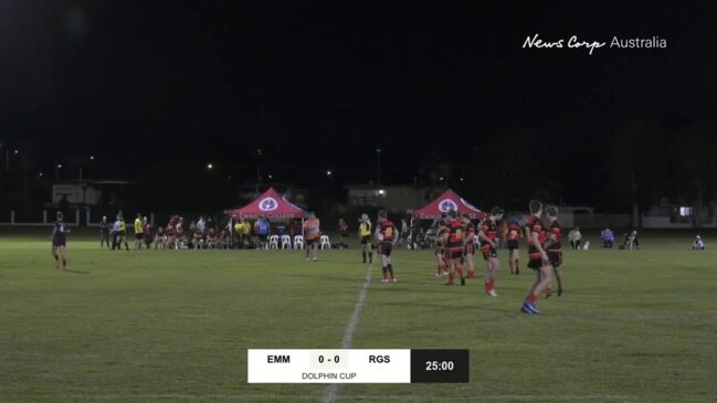 Replay: Dolphins Cup- Emmaus College v Rockhampton Grammar