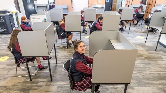 The Year 12 vaccination blitz will run from September 7 to September 17. Picture: Jake Nowakowski