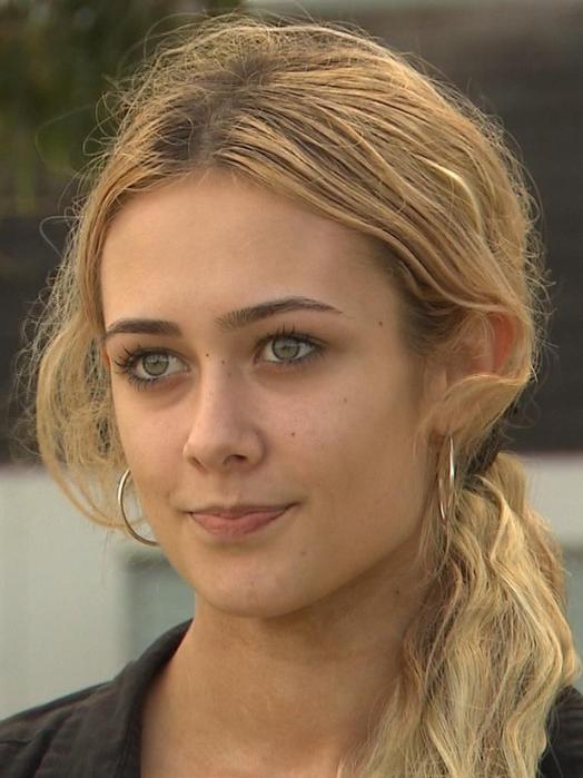 Ms Miller, 18, said she was sorry after the incident. Picture: 7NEWS Adelaide