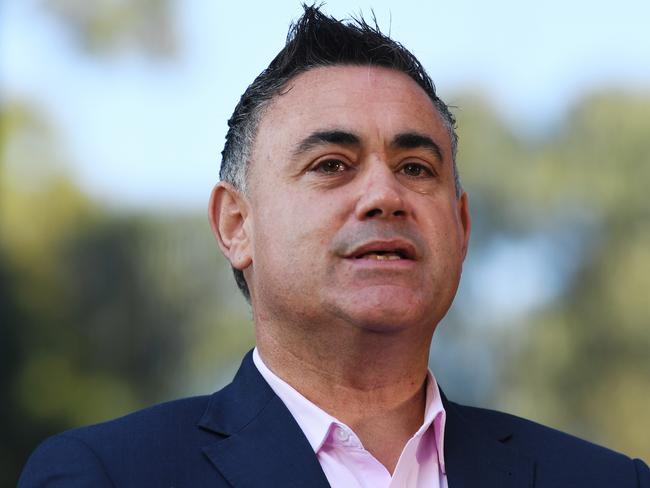 NSW Deputy Premier John Barilaro. Picture: AAP