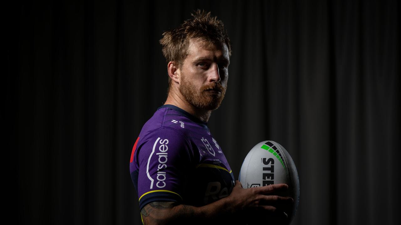 Cameron Munster is a big inclusion for the Storm after the five-eighth missed the pre-season trials with a groin injury. Picture: Darrian Traynor/Getty Images