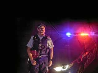 Coffs/Clarence Highway Patrol Sergeant Jarrod French and his team are helping to keep Ulmarra safe. Picture: Adam Hourigan